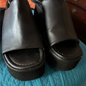 Madden Girl Black Platform Shoes